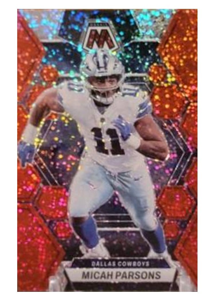 2023 Panini Mosaic Base Set Micah Parsons #58 card