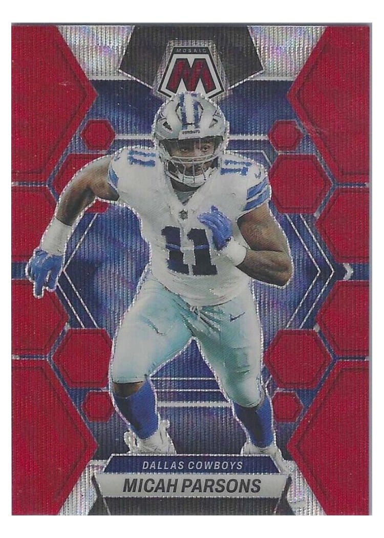 2023 Panini Mosaic Base Set Micah Parsons #58 card