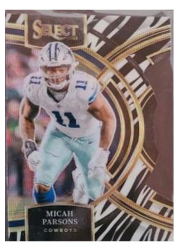 2023 Panini Select Base Set Micah Parsons #126 card