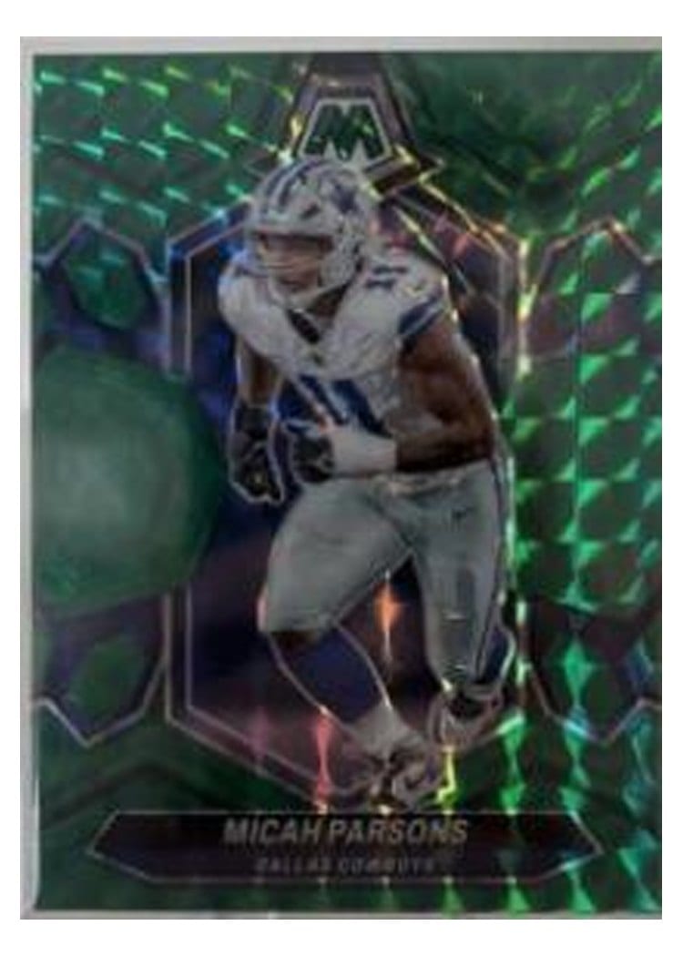 2024 Panini Mosaic Base Set Micah Parsons Green #62 card