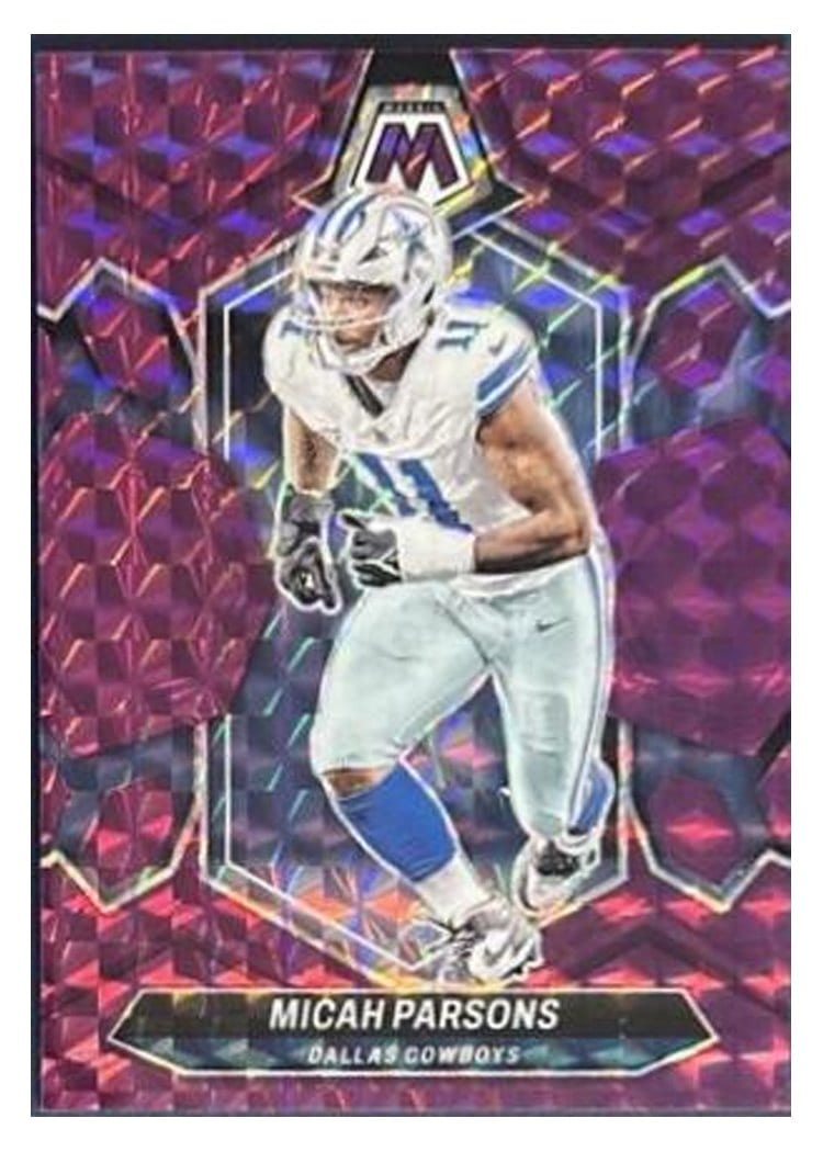 2024 Panini Mosaic Base Set Micah Parsons #62 card