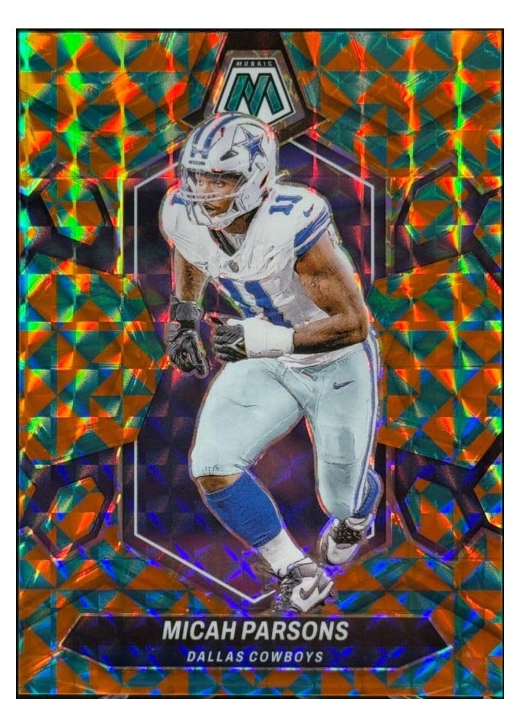 2024 Panini Mosaic Base Set Micah Parsons Tessellation #62 card