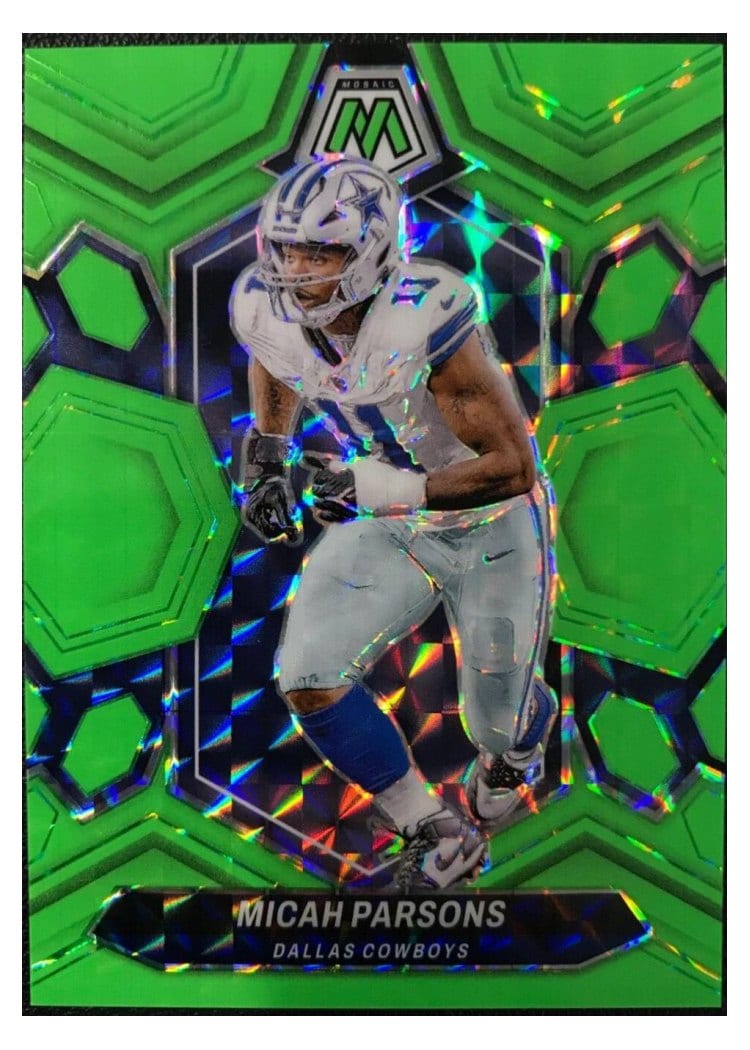 2024 Panini Mosaic Base Set Micah Parsons #62 card