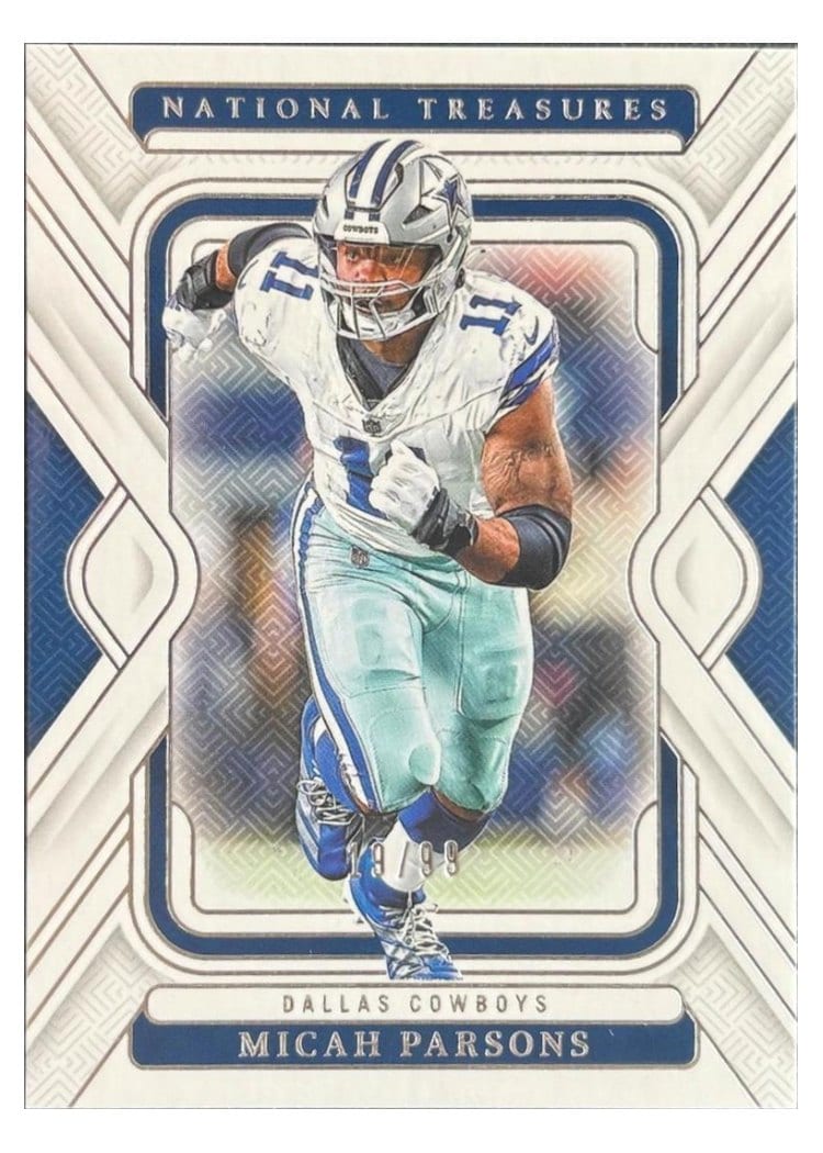 2024 Panini National Treasures Base Set Micah Parsons #27 card