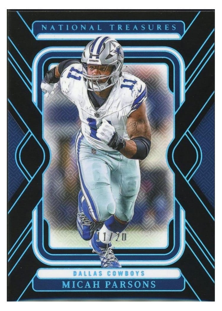 2024 Panini National Treasures Base Set Micah Parsons #27 card