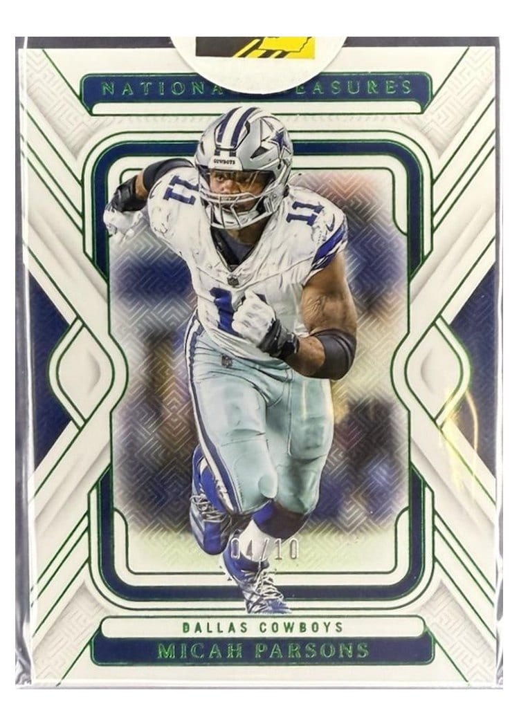 2024 Panini National Treasures Base Set Micah Parsons #27 card