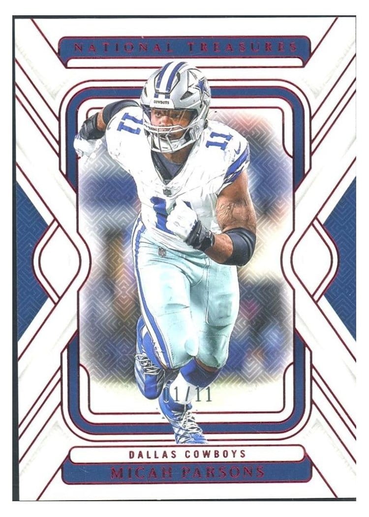 2024 Panini National Treasures Base Set Micah Parsons #27 card
