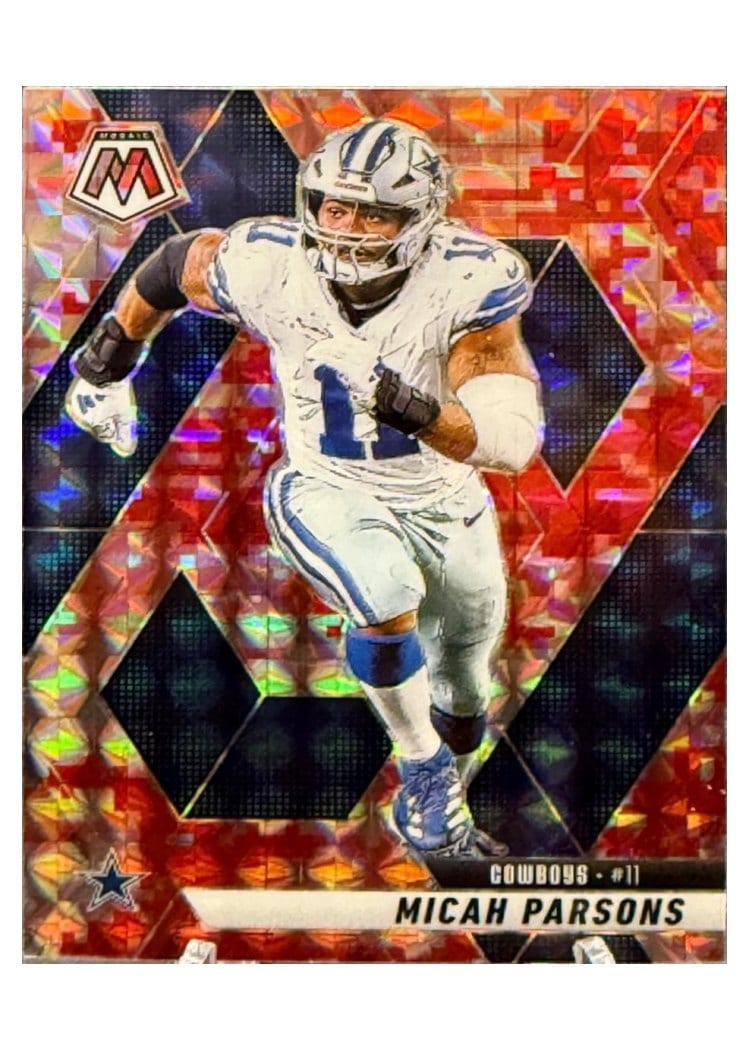 2025 Panini Mosaic Base Set Micah Parsons #110 card