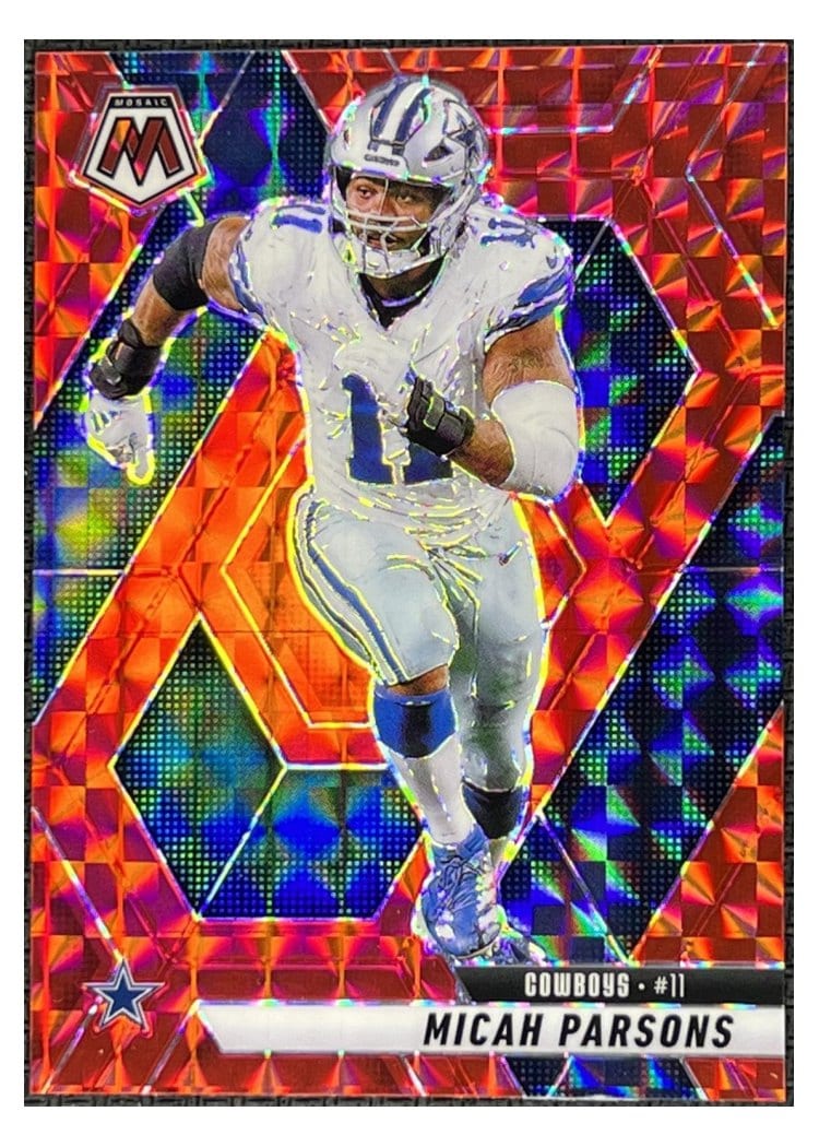 2025 Panini Mosaic Base Set Micah Parsons #110 card