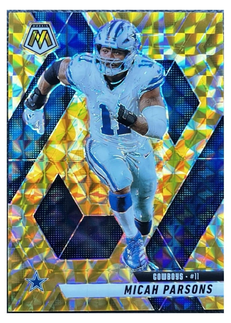 2025 Panini Mosaic Base Set Micah Parsons #110 card