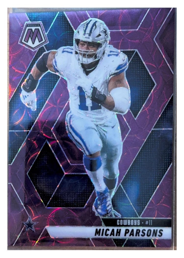 2025 Panini Mosaic Base Set Micah Parsons #110 card