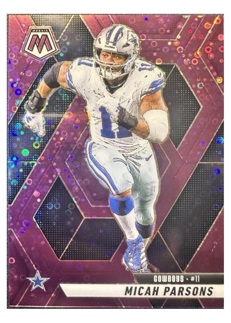 2025 Panini Mosaic Base Set Micah Parsons #110 card