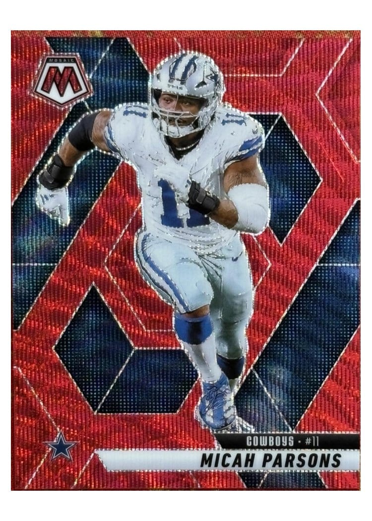 2025 Panini Mosaic Base Set Micah Parsons #110 card