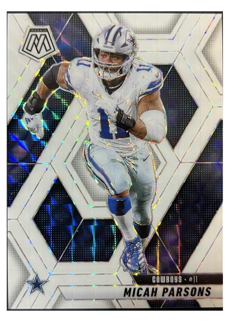 2025 Panini Mosaic Base Set Micah Parsons #110 card