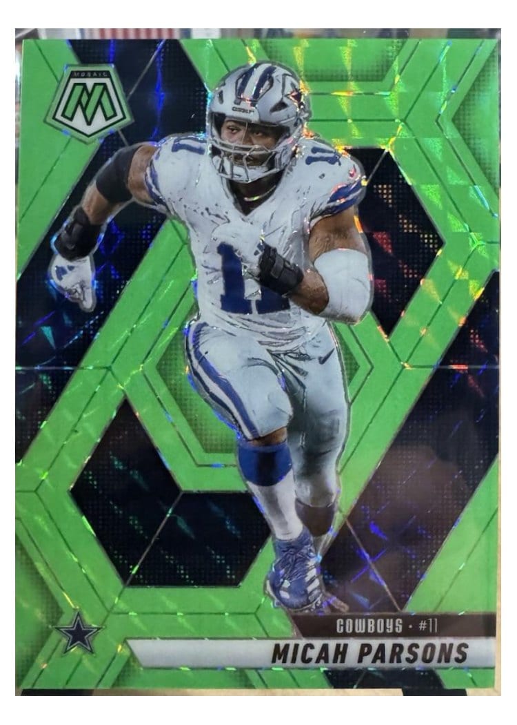 2025 Panini Mosaic Base Set Micah Parsons #110 card