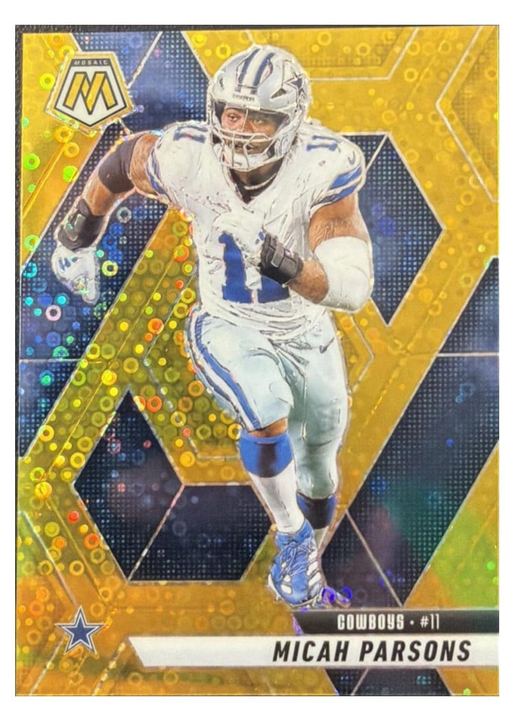 2025 Panini Mosaic Base Set Micah Parsons #110 card