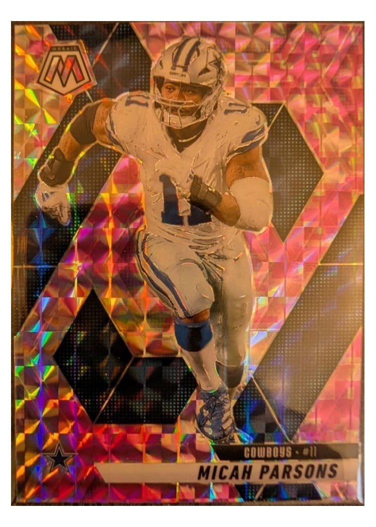 2025 Panini Mosaic Base Set Micah Parsons #110 card