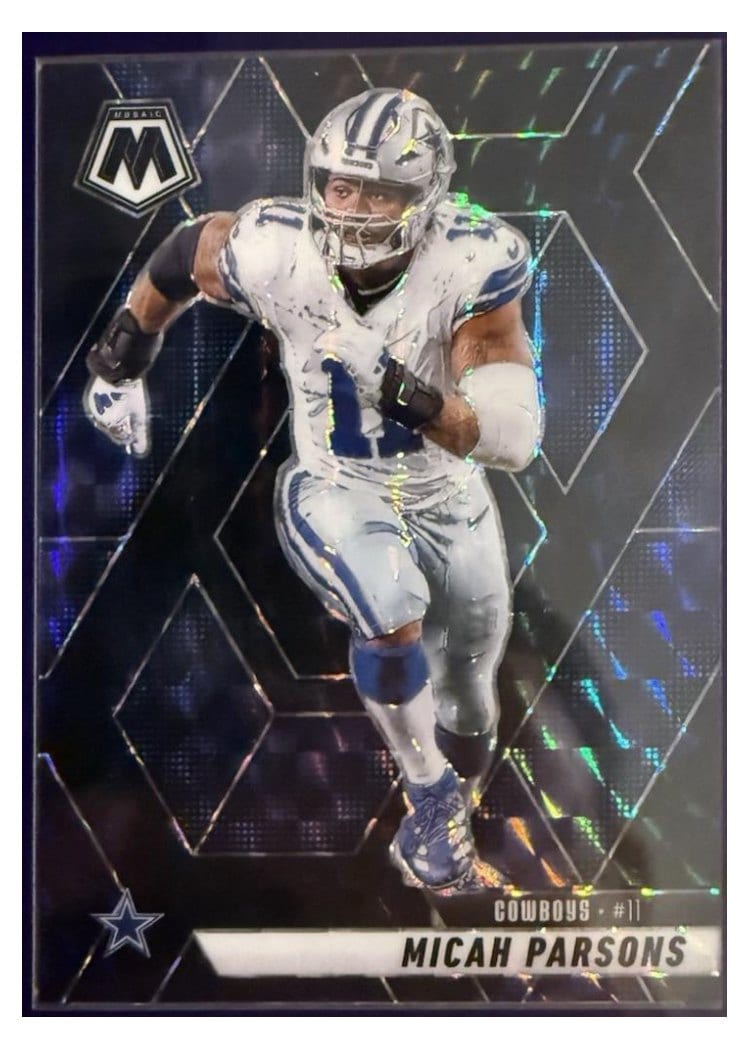 2025 Panini Mosaic Base Set Micah Parsons #110 card