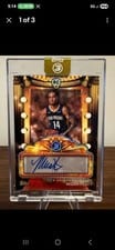 2025-26 Topps 3 Next Feature Signatures Micah Peavy #NF-MP card
