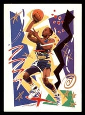 1990-91 Hoops Base Set Michael Adams #361