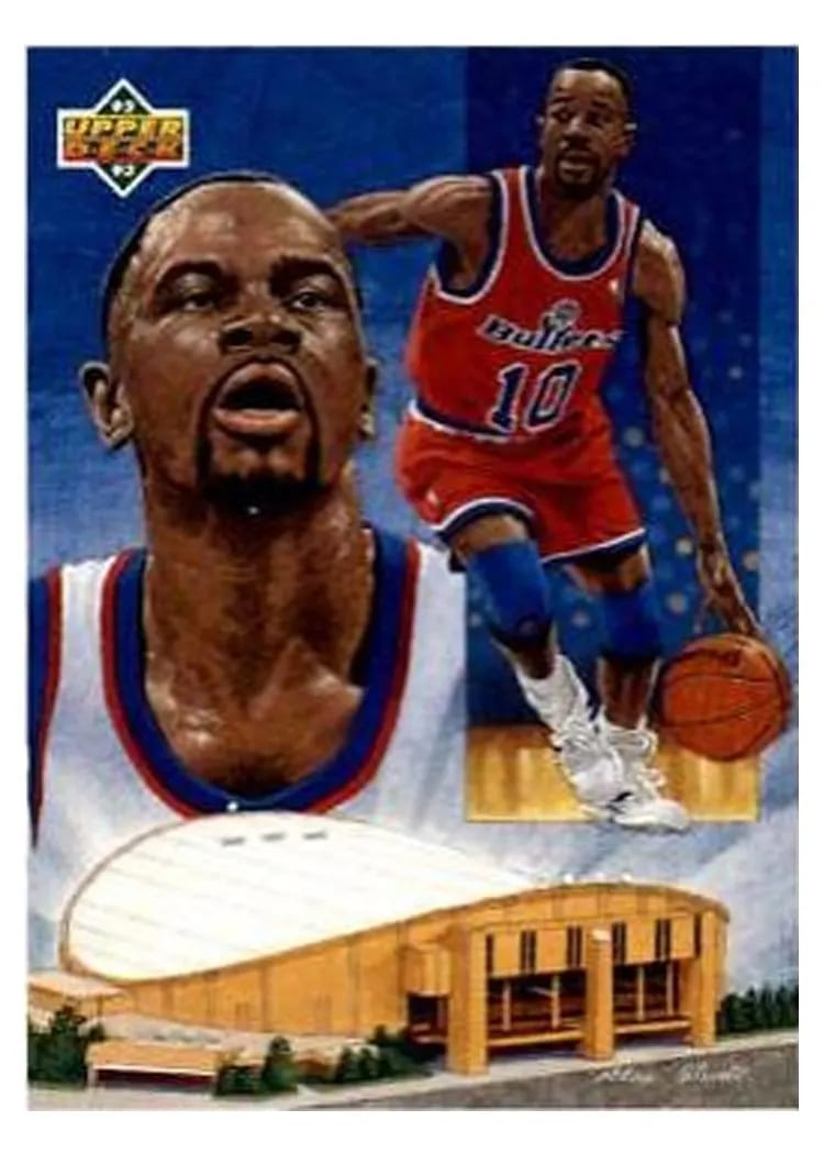 1992 Upper Deck Michael Adams #36 card