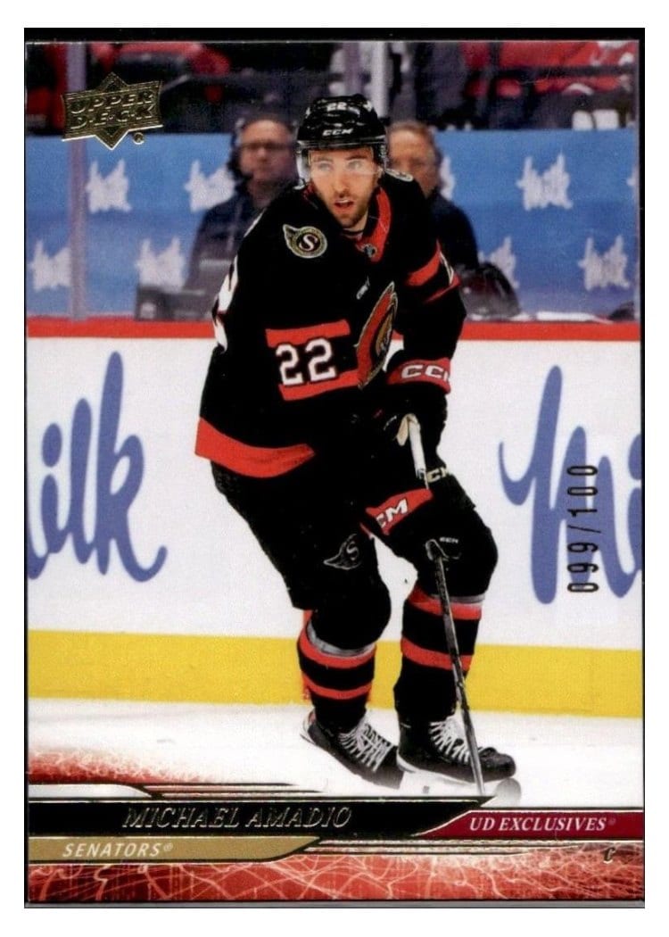 2024-25 Upper Deck Base Set Michael Amadio #594 card