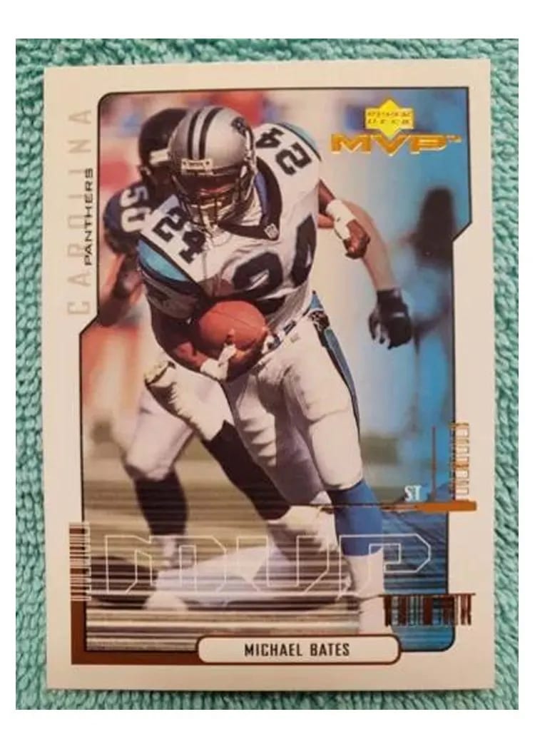 2000 Upper Deck MVP Michael Bates #27 card