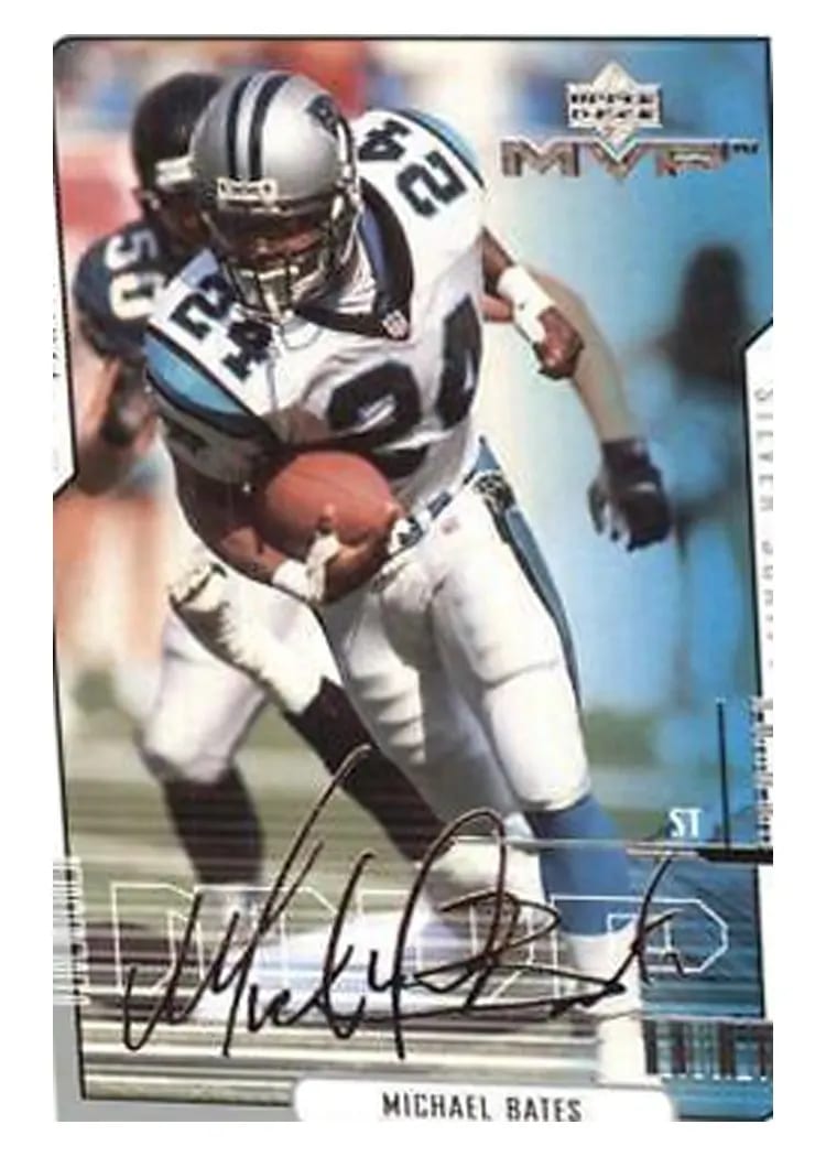 2000 Upper Deck MVP Michael Bates #27 card
