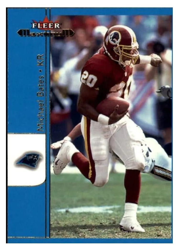 2002 Fleer Maximum Michael Bates #193 card