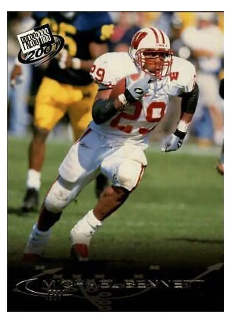 2001 Press Pass Michael Bennett #17 card
