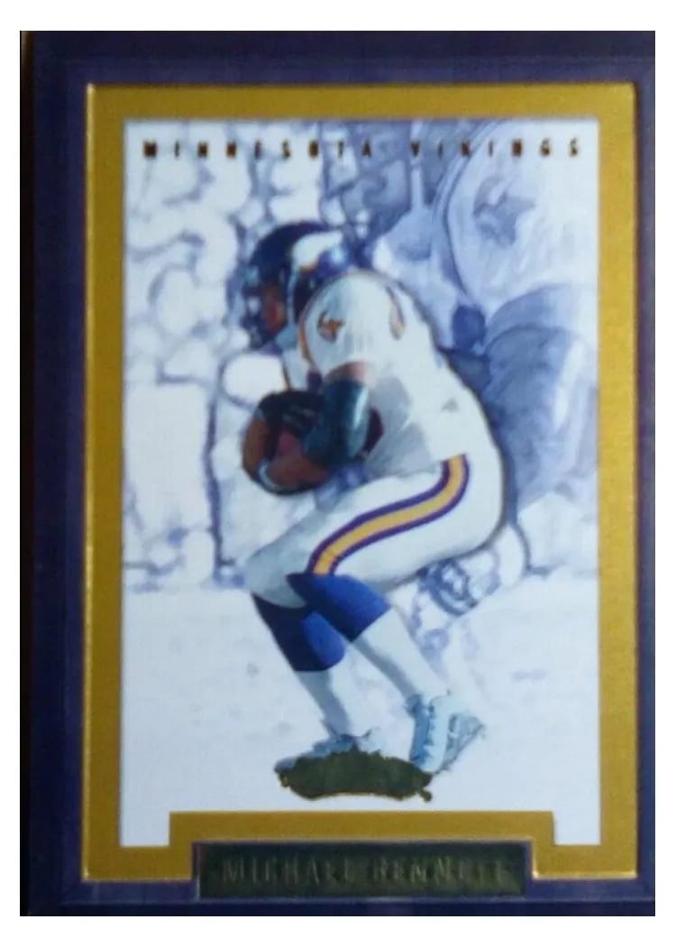 2002 Fleer Showcase Michael Bennett #87 card