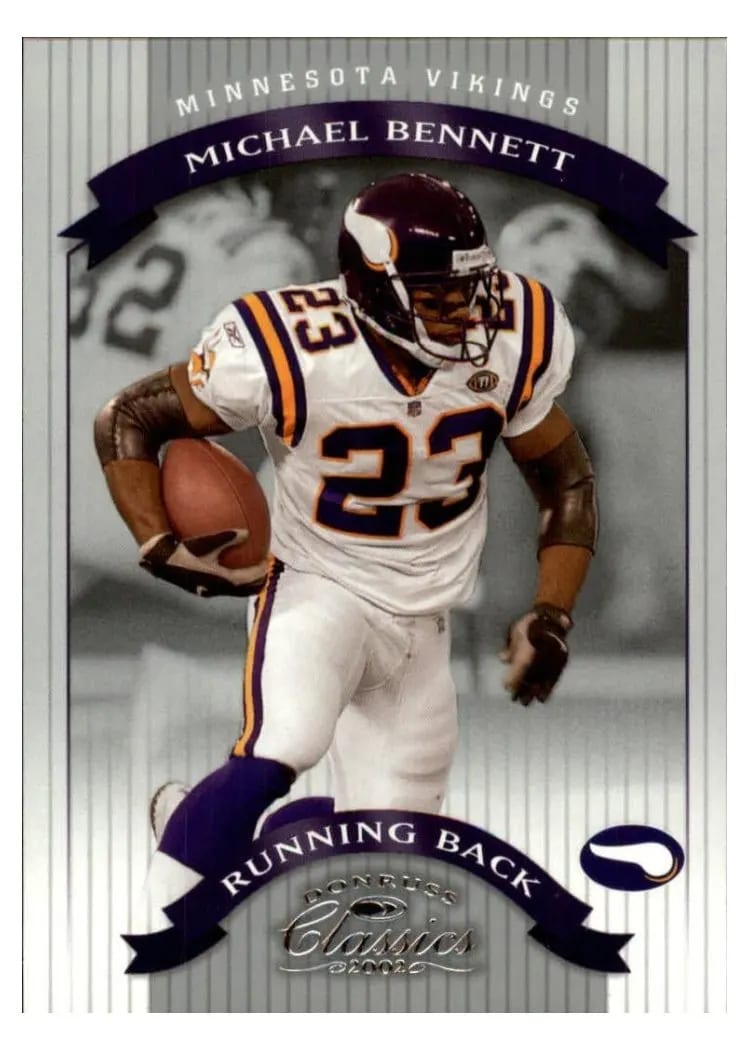 2002 Panini Donruss Classics Michael Bennett #19 card