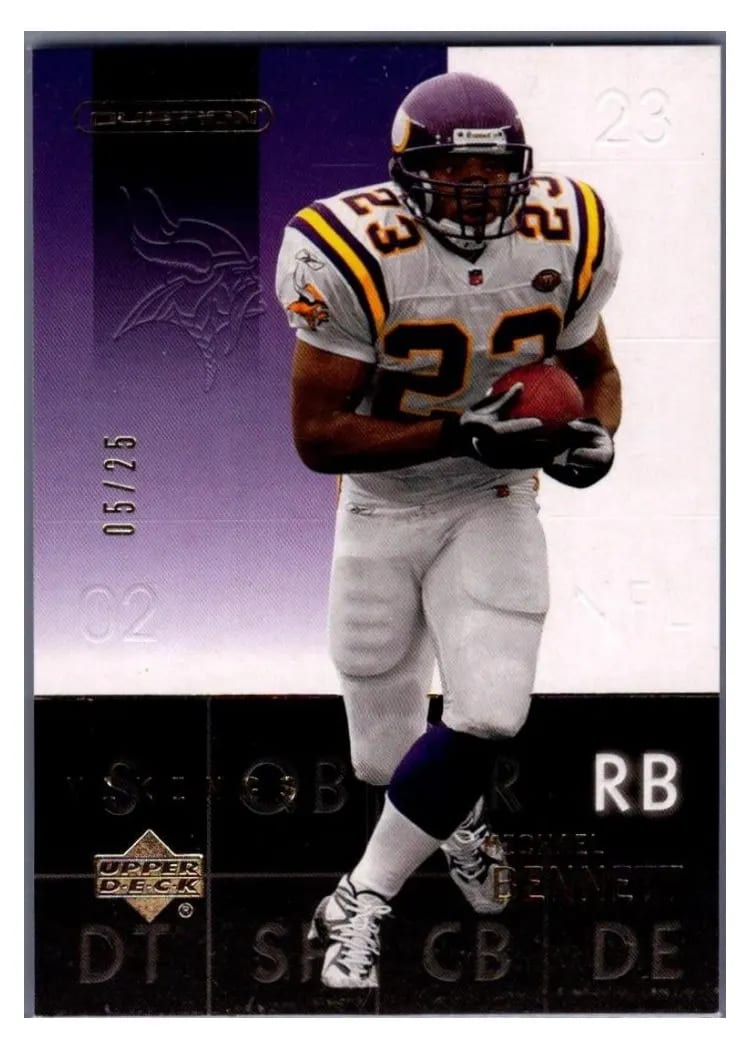2002 Upper Deck Ovation Michael Bennett #48 card