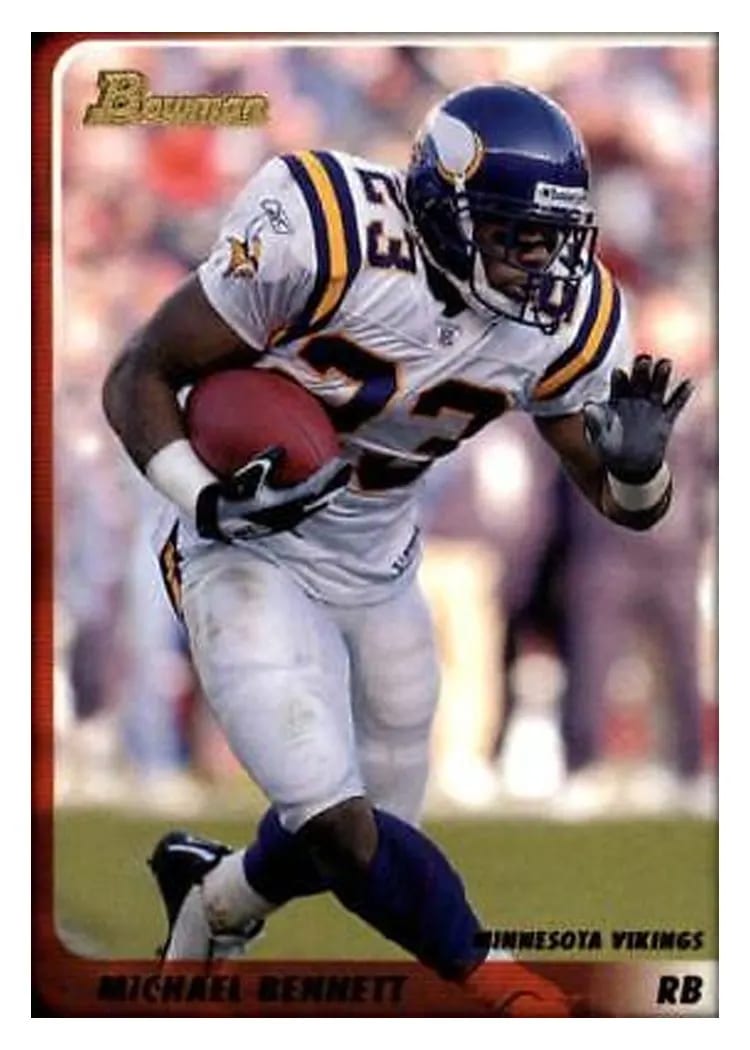 2003 Bowman Michael Bennett #93 card