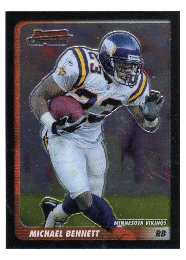 2003 Bowman Chrome Michael Bennett #93 card