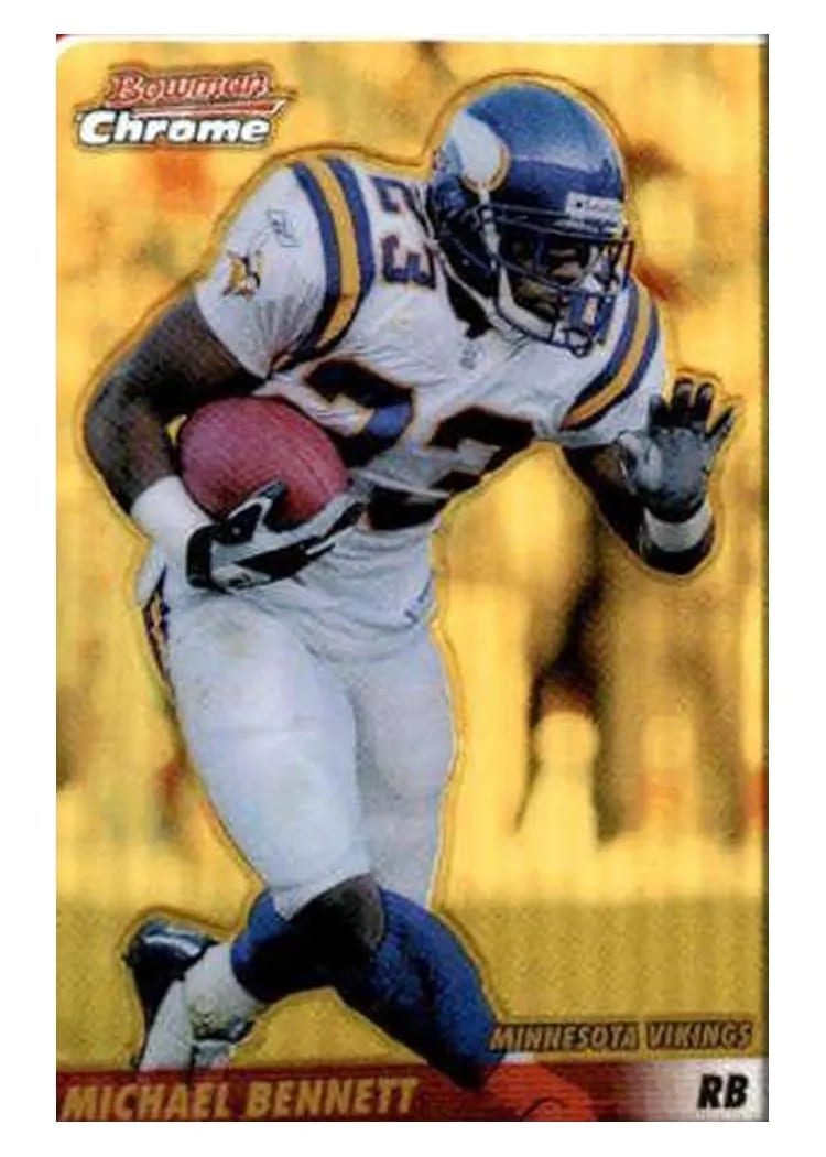 2003 Bowman Chrome Michael Bennett #93 card