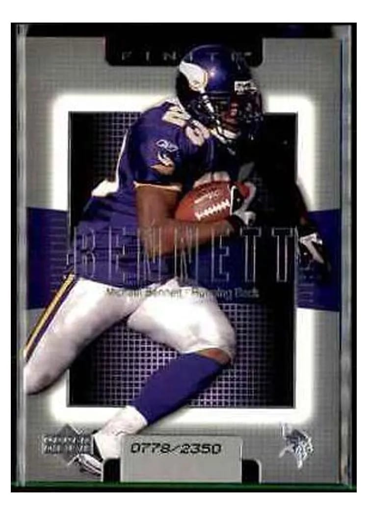 2003 Upper Deck Finite Michael Bennett #23 card