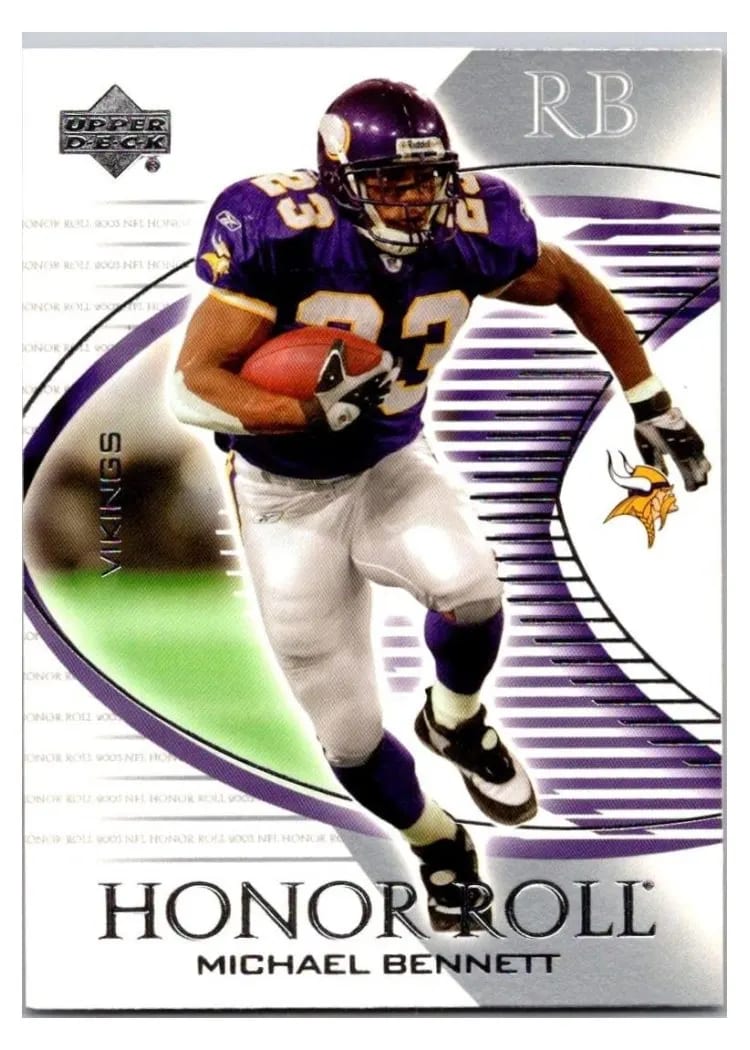2003 Upper Deck Honor Roll Michael Bennett #21 card