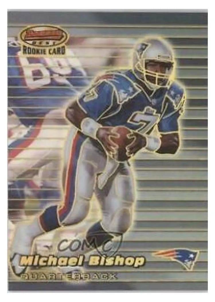 1999 Bowman's Best Michael Bishop Refractor #122 card