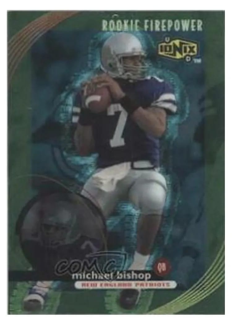 1999 UD Ionix Michael Bishop #66 card