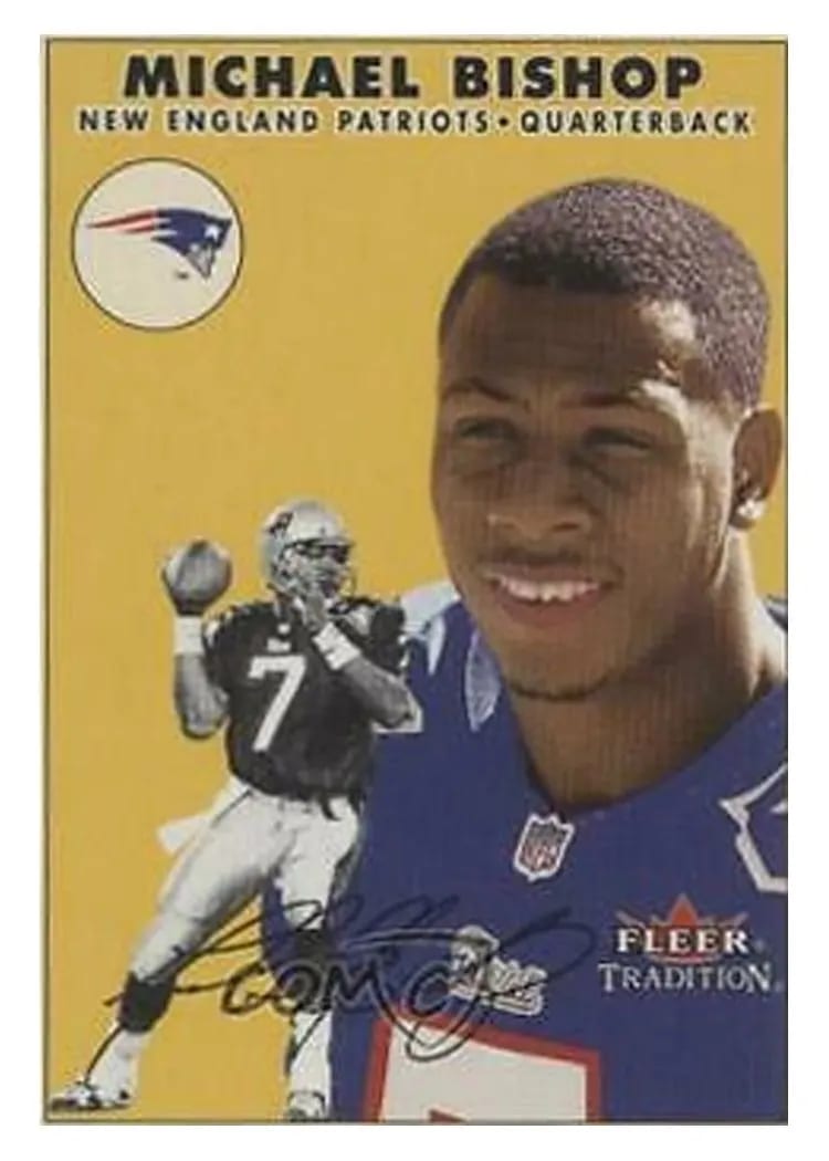 2000 Fleer Tradition Michael Bishop #19 card