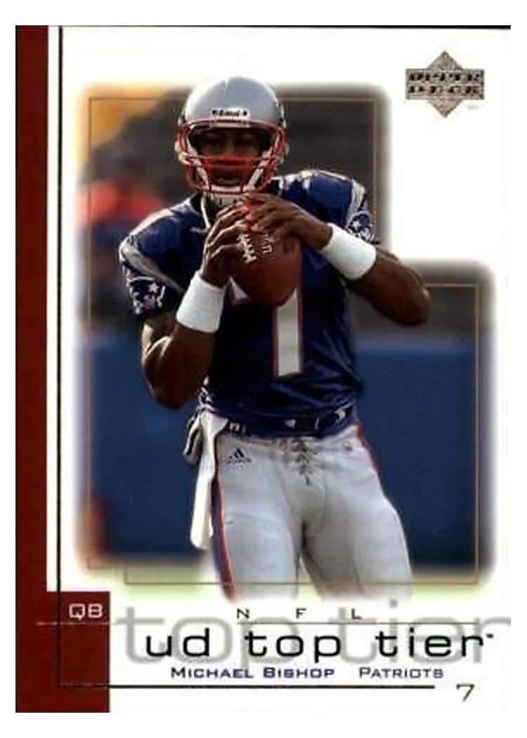 2001 Upper Deck Top Tier Michael Bishop #101 card