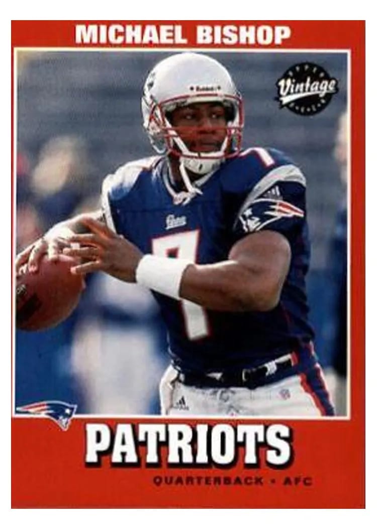 2001 Upper Deck Vintage Michael Bishop #100 card