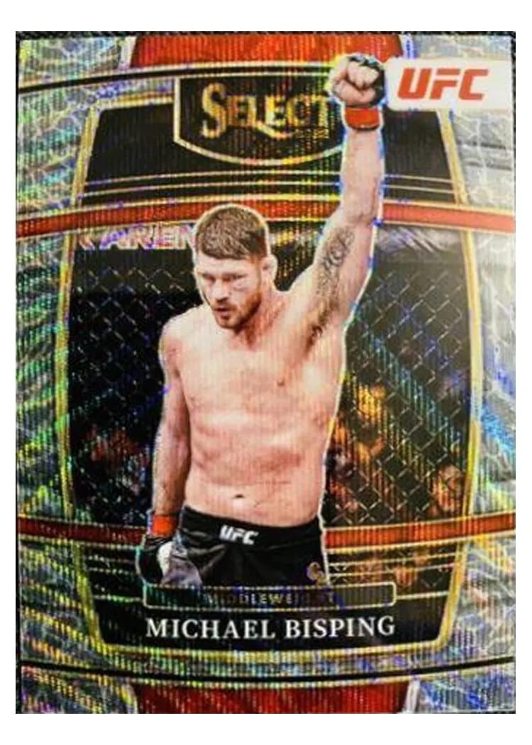 2022 Panini Select UFC Michael Bisping #82 card