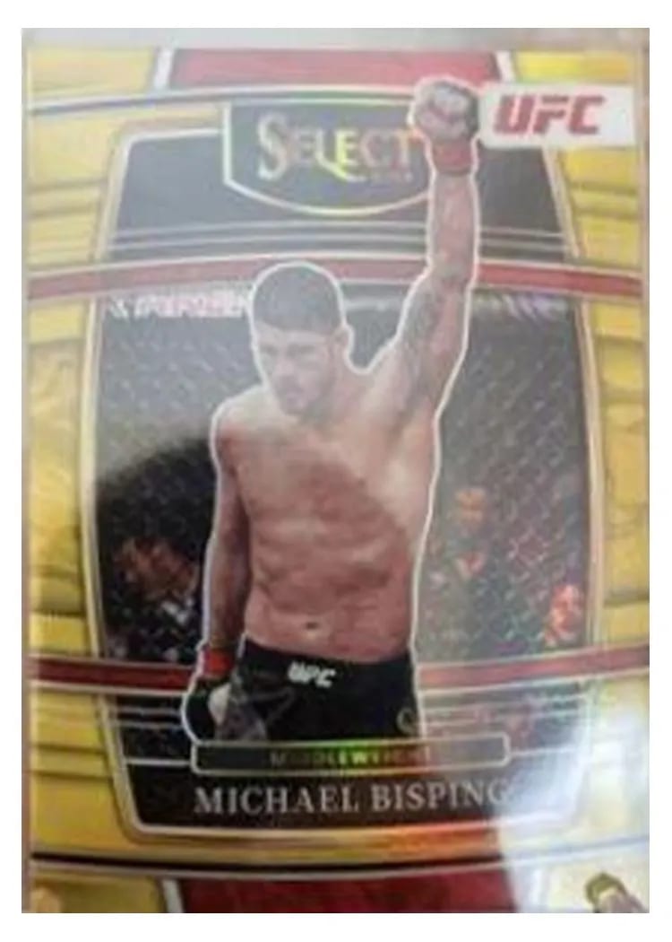 2022 Panini Select UFC Michael Bisping #82 card