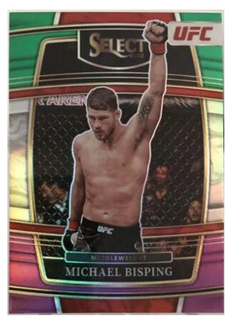 2022 Panini Select UFC Michael Bisping #82 card