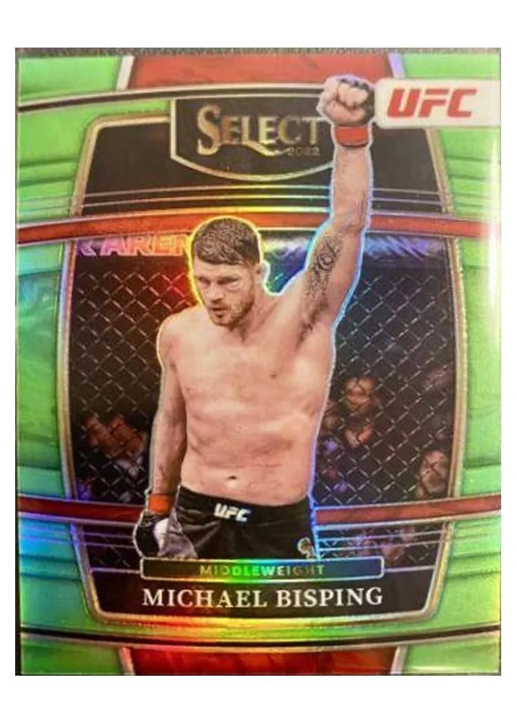 2022 Panini Select UFC Michael Bisping #82 card