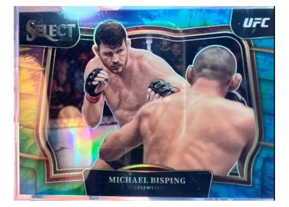 2023 Panini Select UFC Michael Bisping Tie Dye #263 card