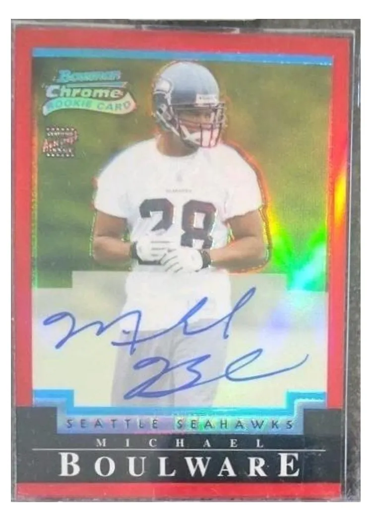 2004 Bowman Chrome Michael Boulware #233 card