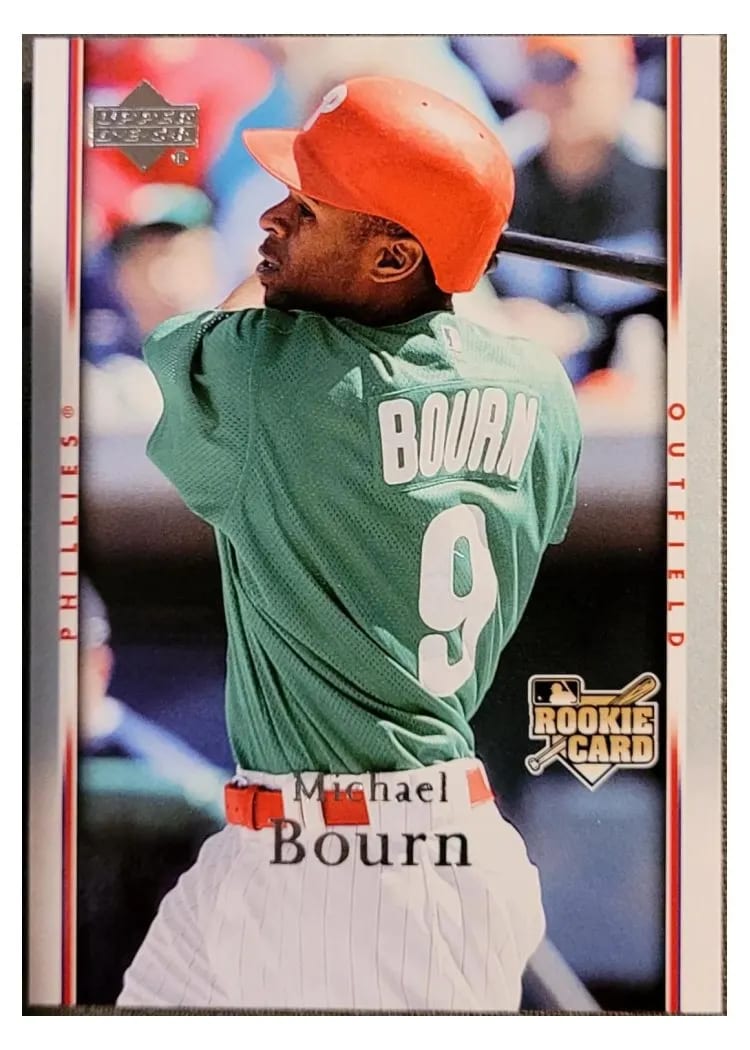 2007 Upper Deck Michael Bourn card